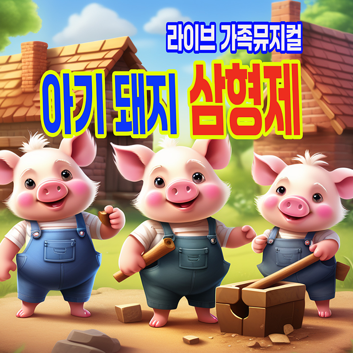 가족 뮤지컬 <아기돼지 삼형제>