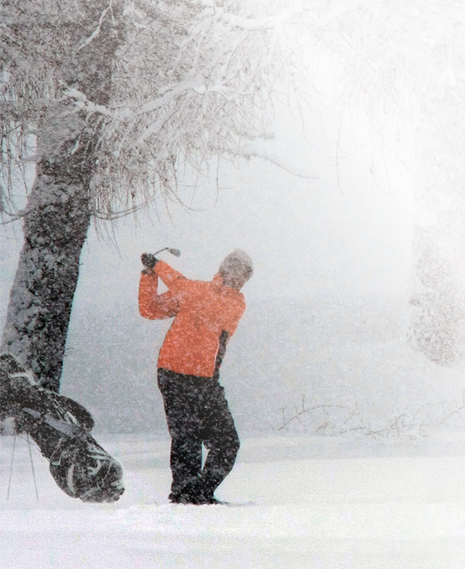 Magazine : 겨울 골프의 매력